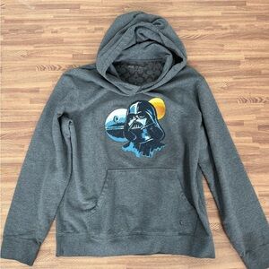 Coach Mens Large Star Wars Gray Graphic Hoodie